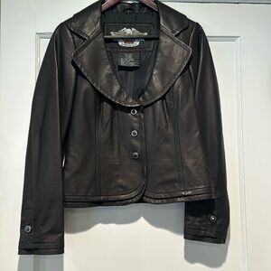 Harley Davidson women’s leather jacket size small